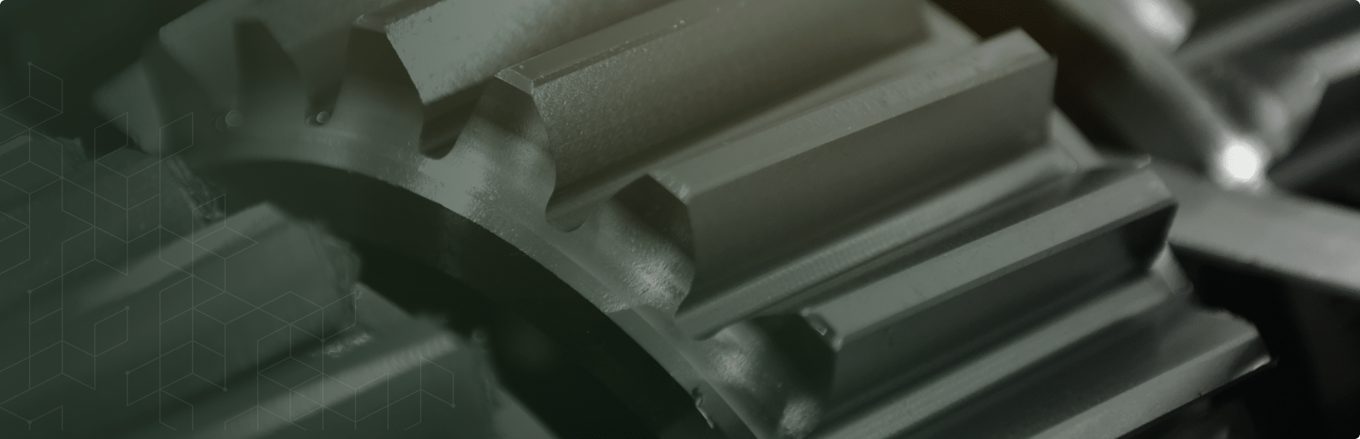 image of metal gears to represent metals recycling