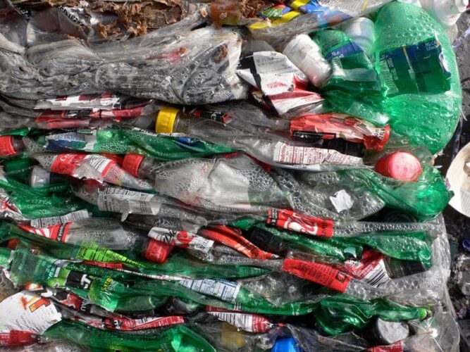 Recycled plastic bottles from excess inventory (1)